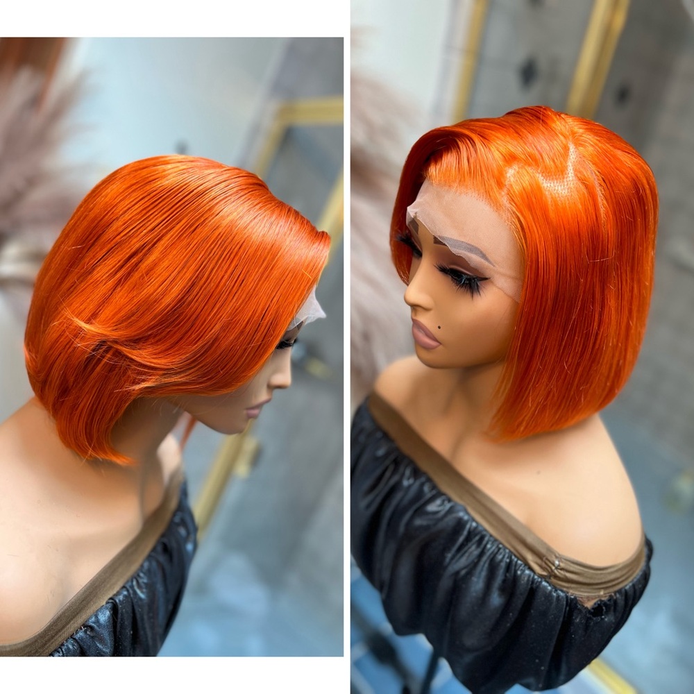 100% Brazilian human hair frontal wig
